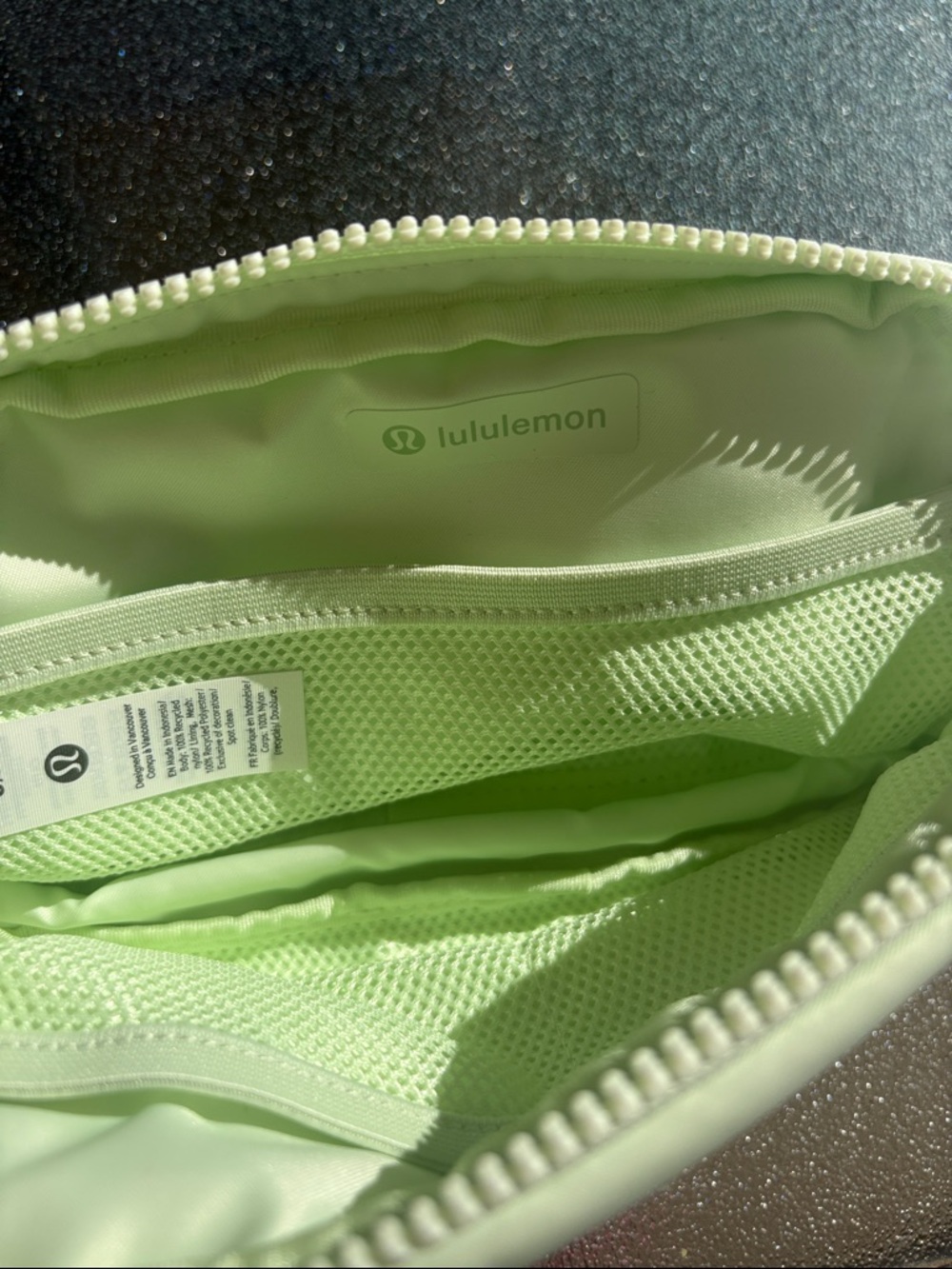 NWT Lululemon Everywhere Belt Bag in Soft Green - Picture 5 of 8